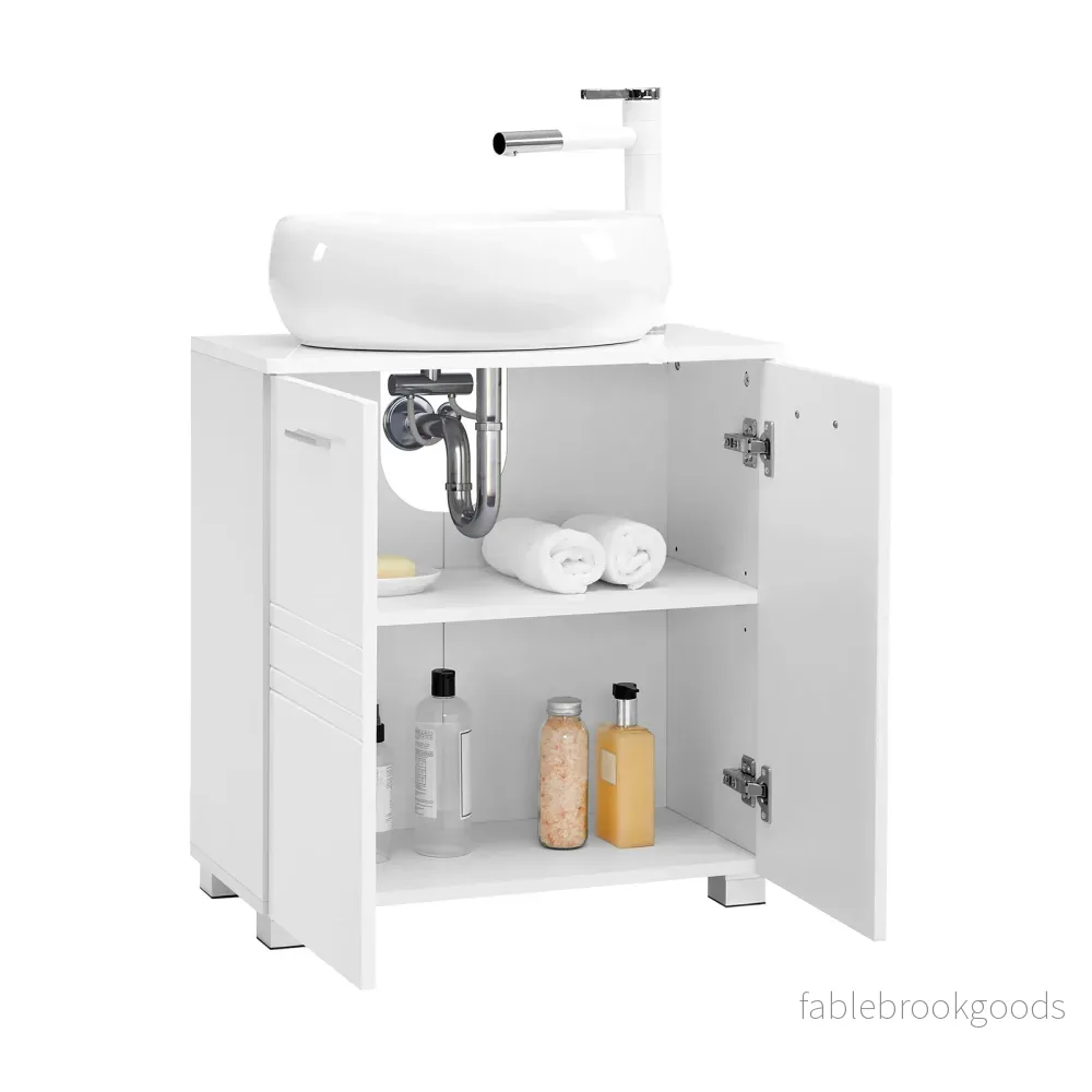 Underdel – Platssnål design – Vit - Bild 2