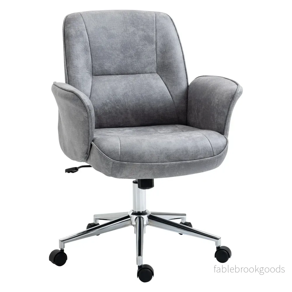 Ergonomisk kontorsstol – 360° vridbar, justerbar höjd