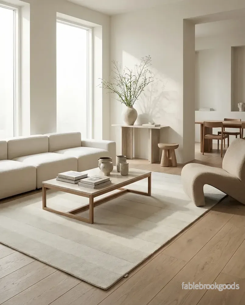 Matta Stripe Boucle Ivory - Bild 2