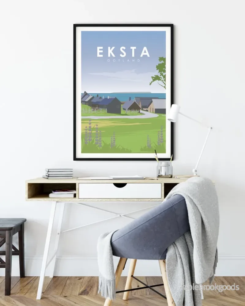 Eksta - Gotland poster - Bild 3
