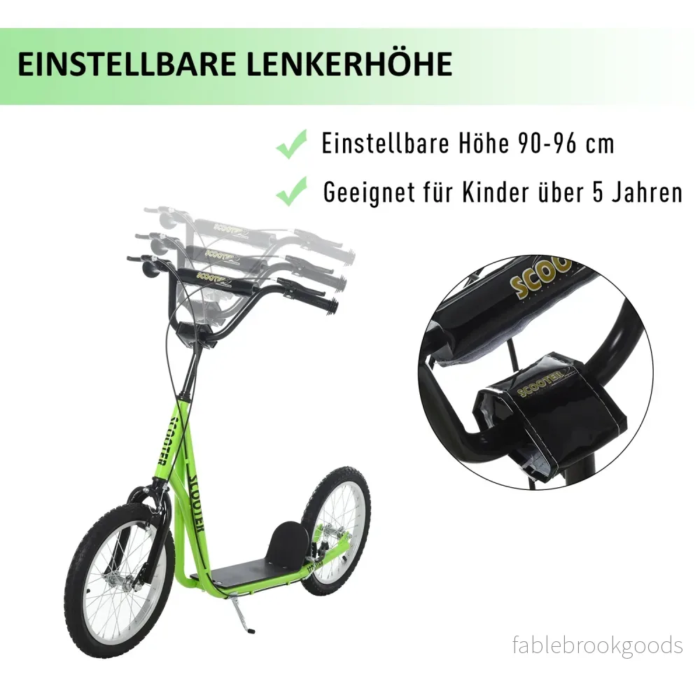 Barnsparkcykel med handbroms, 16-tums luftdäck - Bild 3