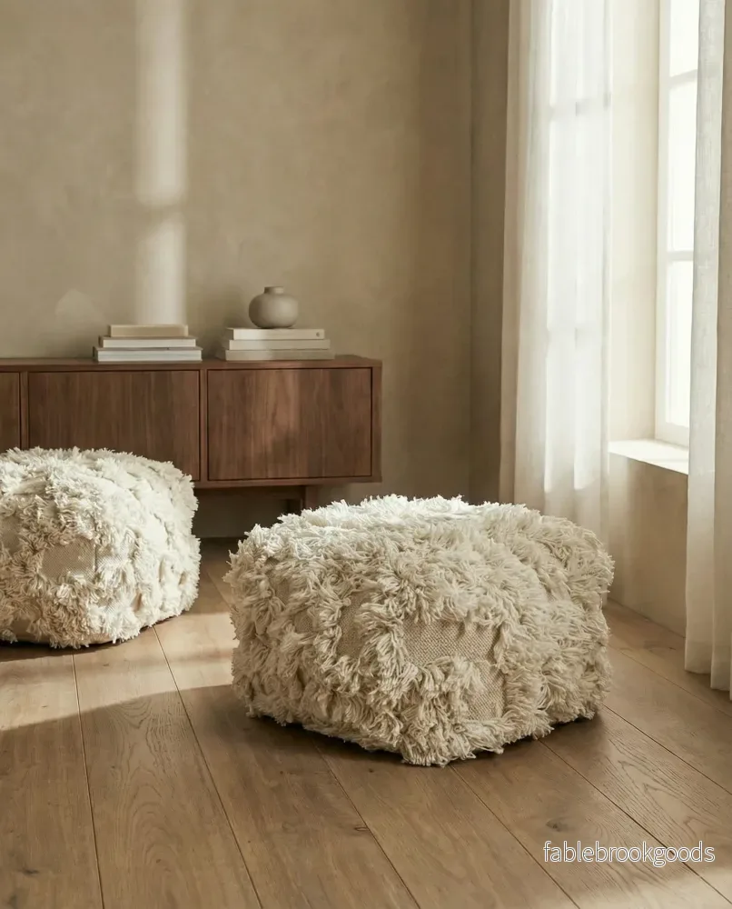 Puff Rio Ivory/Melange - Bild 2