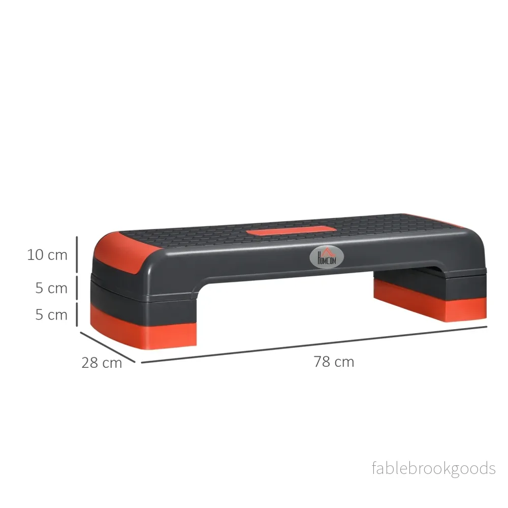 Höjdjusterbar Aerobic Step Board, 3 nivåer, 150 Kg Max - Bild 2