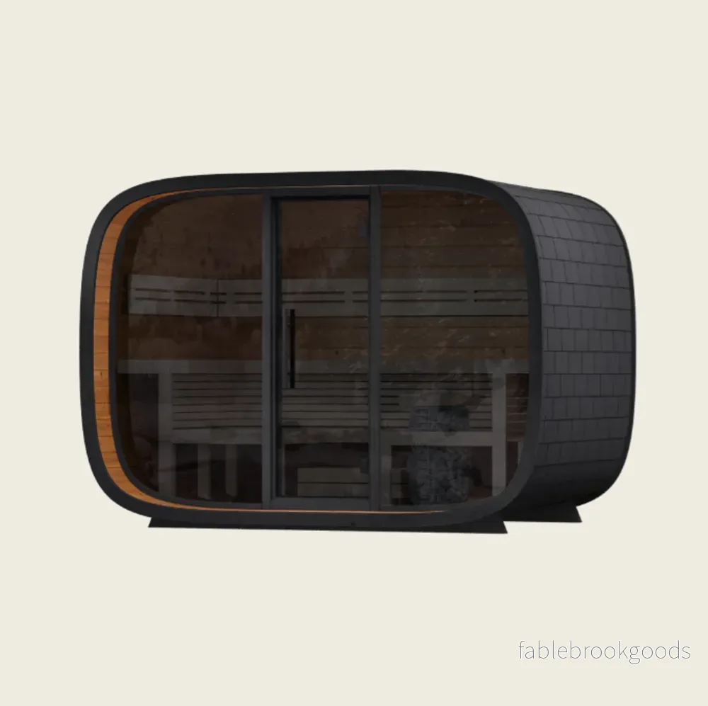 Leil® Saunas Round Cube Relax Leil® Saunas Round Cube Relax