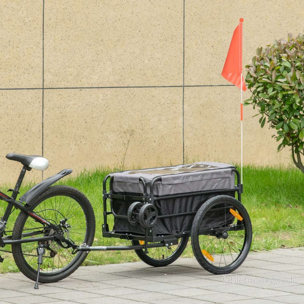 2-i-1 cykelvagn med 20"-däck, 40 kg kapacitet - Bild 2