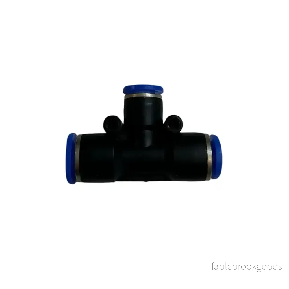 Koppling Pneumatisk T, 10mm>8mm