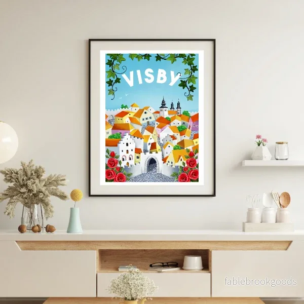 Visby Innerstad - Gotland poster - Bild 3