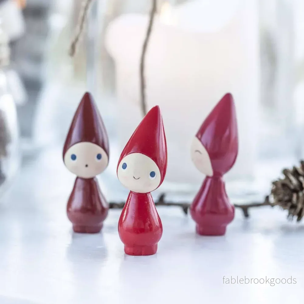Små Peggy jordgubb/hallon/körsbär 6cm (3-pack) - Bild 3