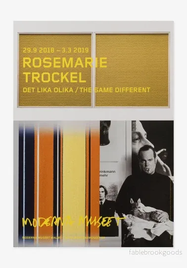 Poster, Rosemarie Trockel, Det lika olika Poster, Rosemarie Trockel, Det lika olika