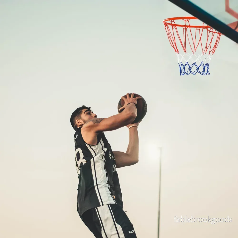 Basketbåge – Väggmonterad Professionell Dunking för inomhus och utomhus – Orange - Bild 2