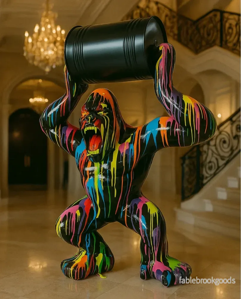 Big Gorilla 240cm Oversized Decorative Figure