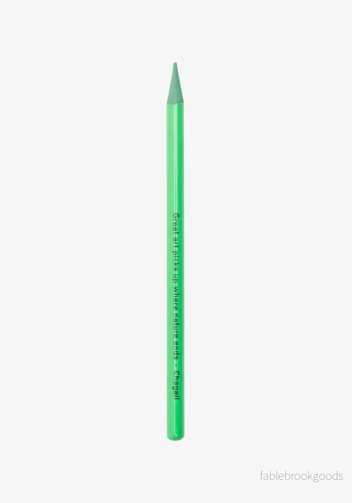 Grafitpenna, ”Great art picks up where nature ends” – Marc Chagall