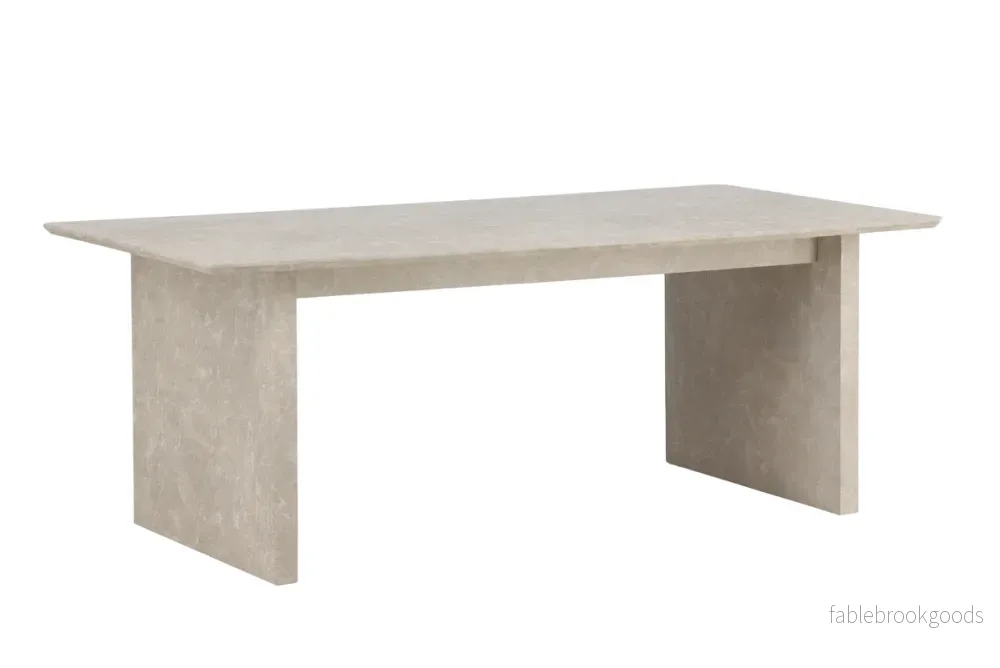 Vail Matbord 200x100 Beige – Matbord för 8 Personer | Venture Home - Bild 3