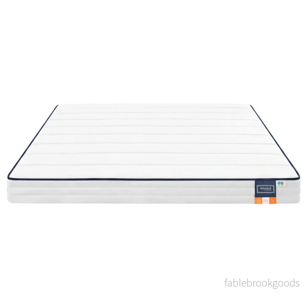 Matras - Tweepersoons - 160 x 200 cm - Gel Traagschuim - Wit - Bild 2