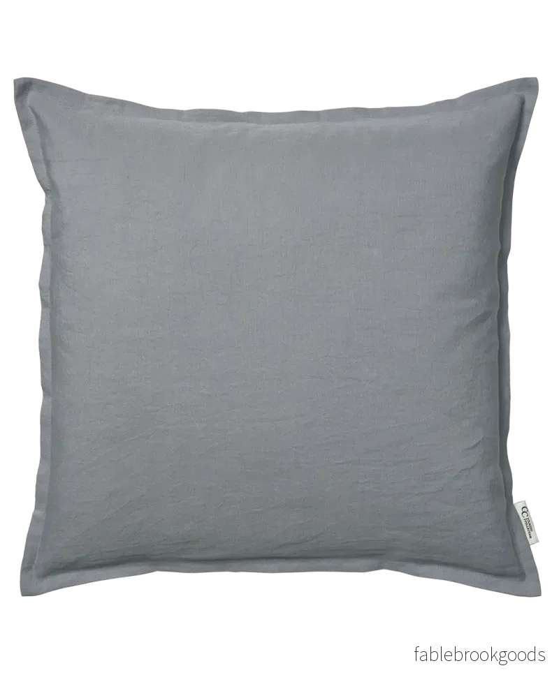Kuddfodral Classic Linen Duvblå