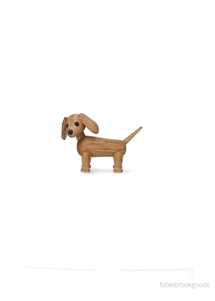 Chico – Trähund Dekoration 6,8 cm FSC® - Bild 3