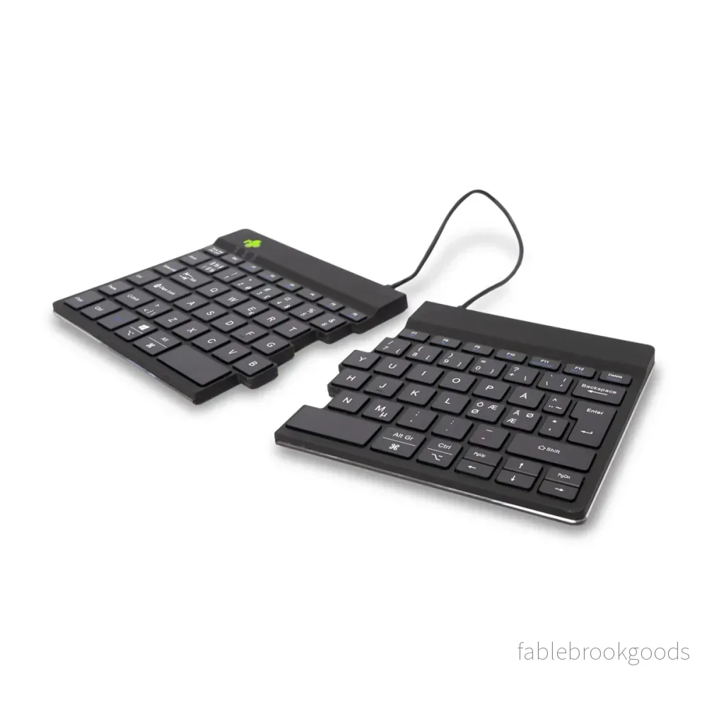 Ergo-R Black, delat minitangentbord - Bluetooth