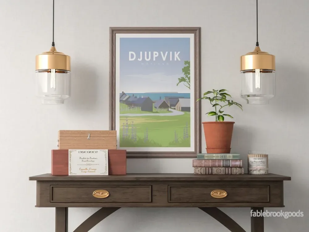 Djupvik - Gotland poster - Bild 3