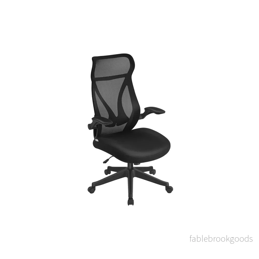 Ergonomisk kontorsstol – S-format ryggstöd – Ink Black