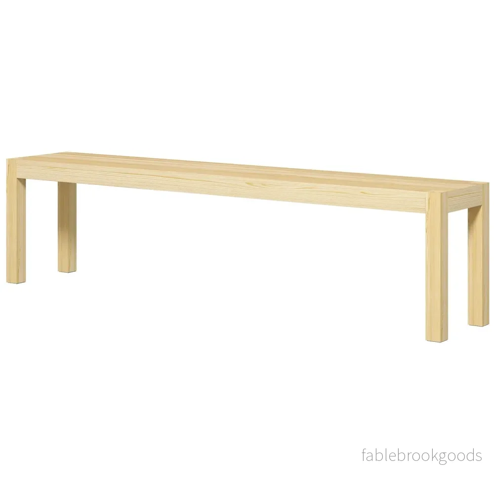 3-sits Köksbänk i furu i lantlig stil, 330 kg kapacitet 3-sits Köksbänk i furu i lantlig stil, 330 kg kapacitet