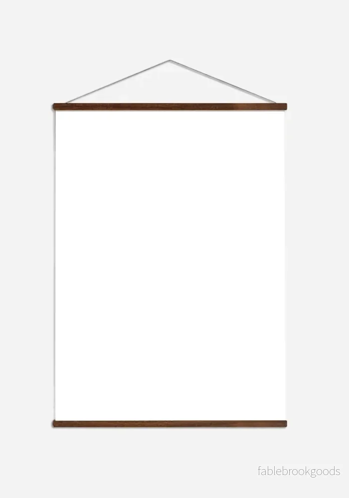 Ramlist, Valnöt, 70cm