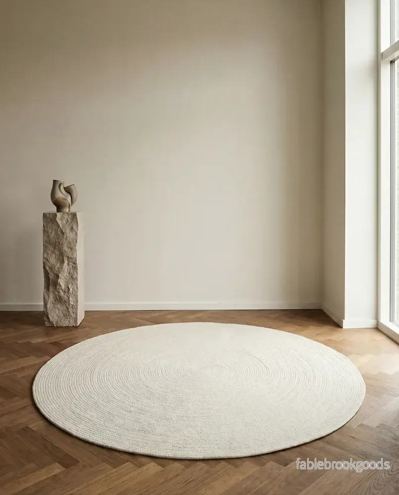 Matta Merino White Rund - Bild 3