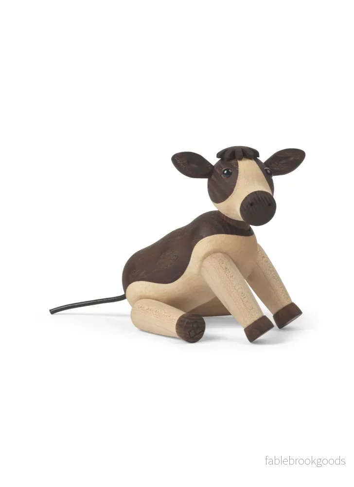 Dandy Kalv – Träfigur Dekoration 9cm Lönn Dandy Kalv – Träfigur Dekoration 9cm Lönn