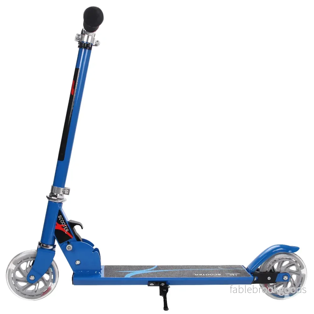 Scooter – Roller Kick Barnskoter City hopfällbar upp till – 70 kg – Blå - Bild 2