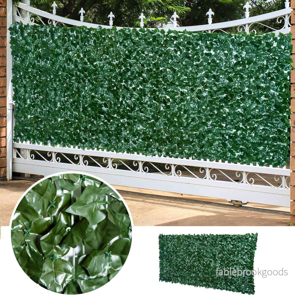 Artificiell Privacy Hedge Wall – Mörkgrön, 300 x 150 cm - Bild 2