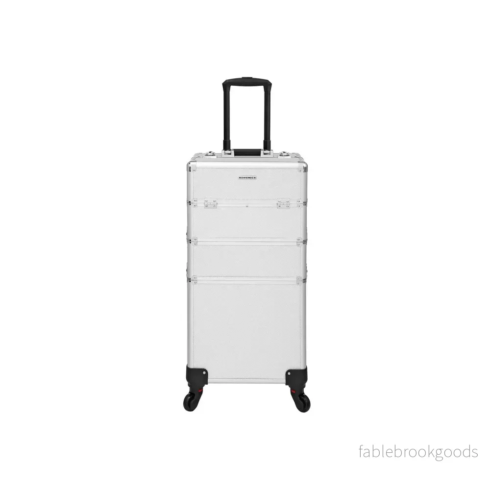 Sminkvagn – 3-i-1 organisatör – silver Sminkvagn – 3-i-1 organisatör – silver