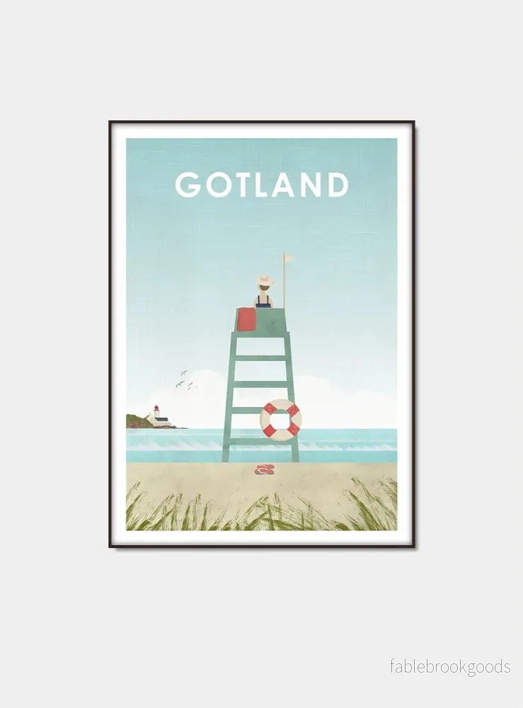 LIvräddare - Gotland poster