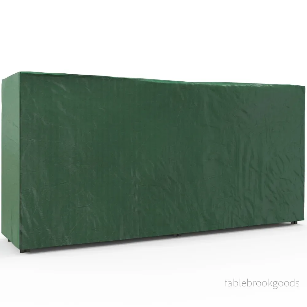 Justerbart vedställ, metall, 200x36x99 cm med lock