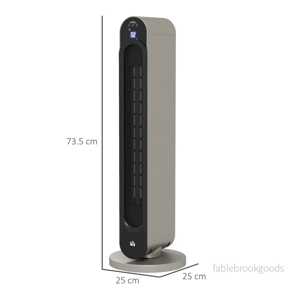 Keramisk värmeelement, Oscillerande, 3 lägen, Timer - Bild 3