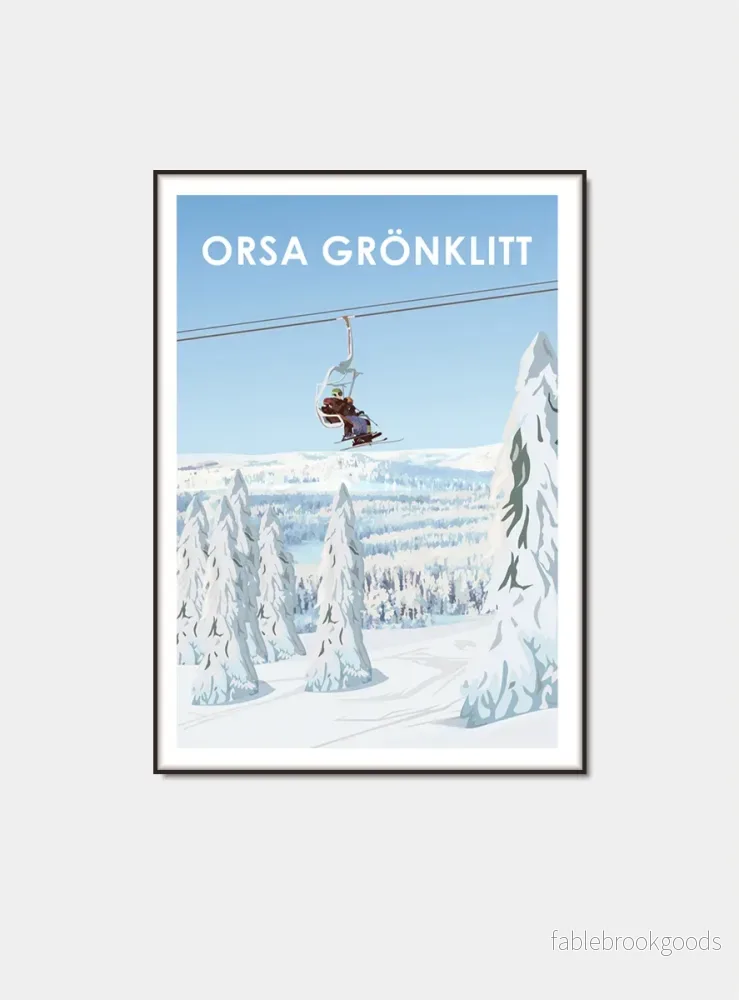 Orsa Grönklitt poster Orsa Grönklitt poster