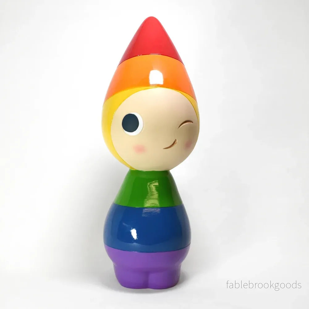 Peggy blinkande regnbåge 25 cm