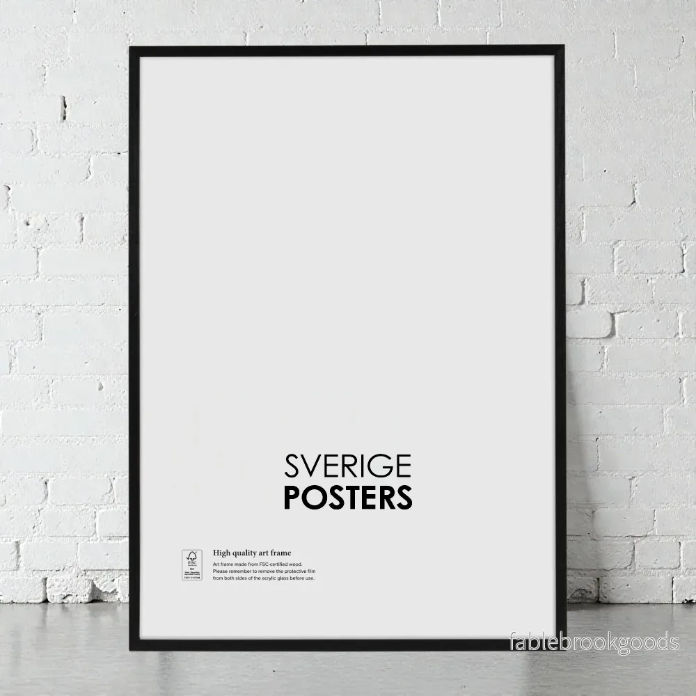 Svart tavelram Svart tavelram