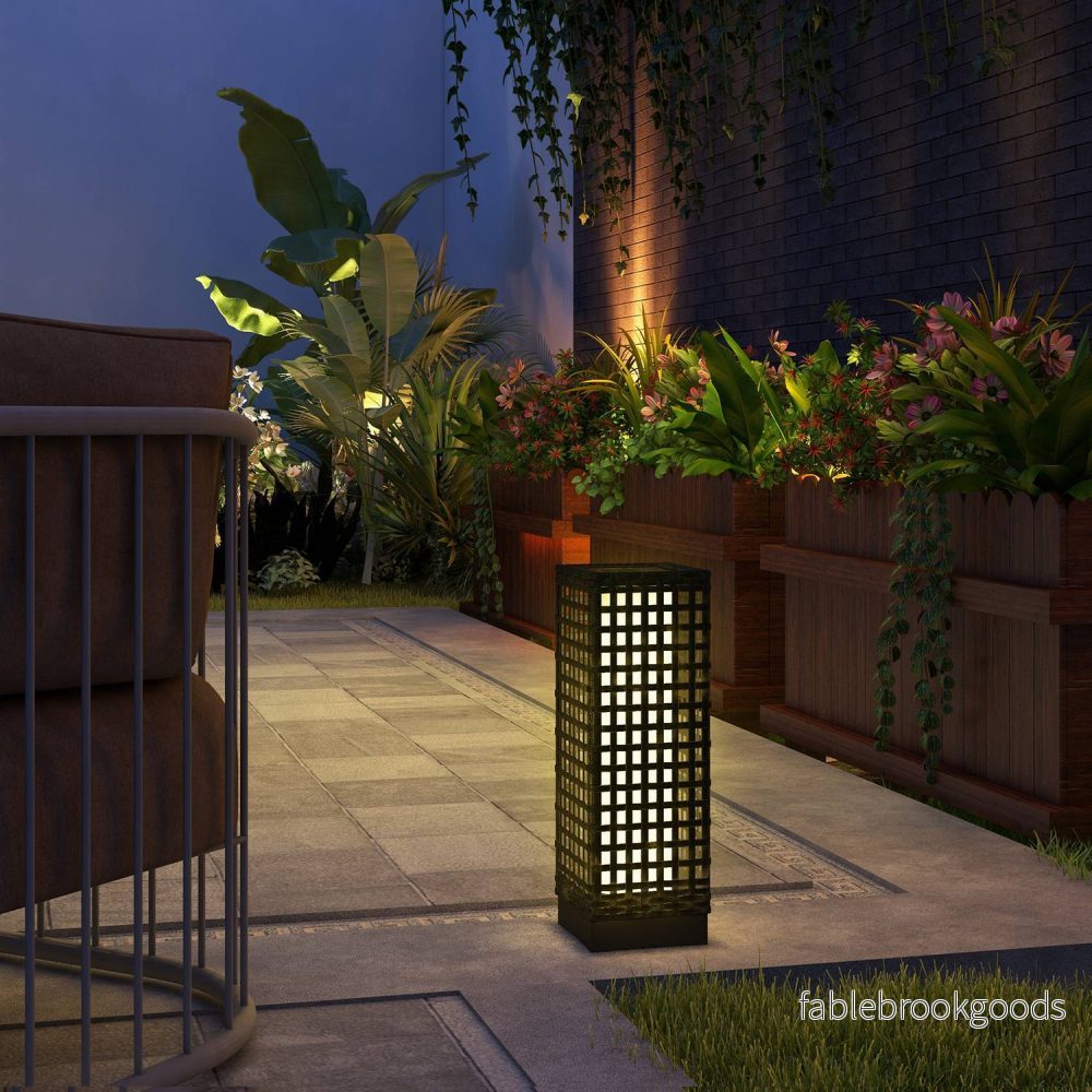 Vattentät Solar LED Trädgårdslampa, Rotting Design, Auto Sensor - Bild 2