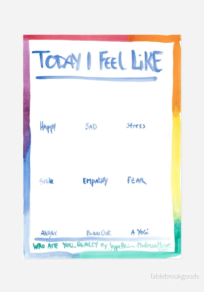 Poster, Jeppe Hein, Today I feel like Poster, Jeppe Hein, Today I feel like