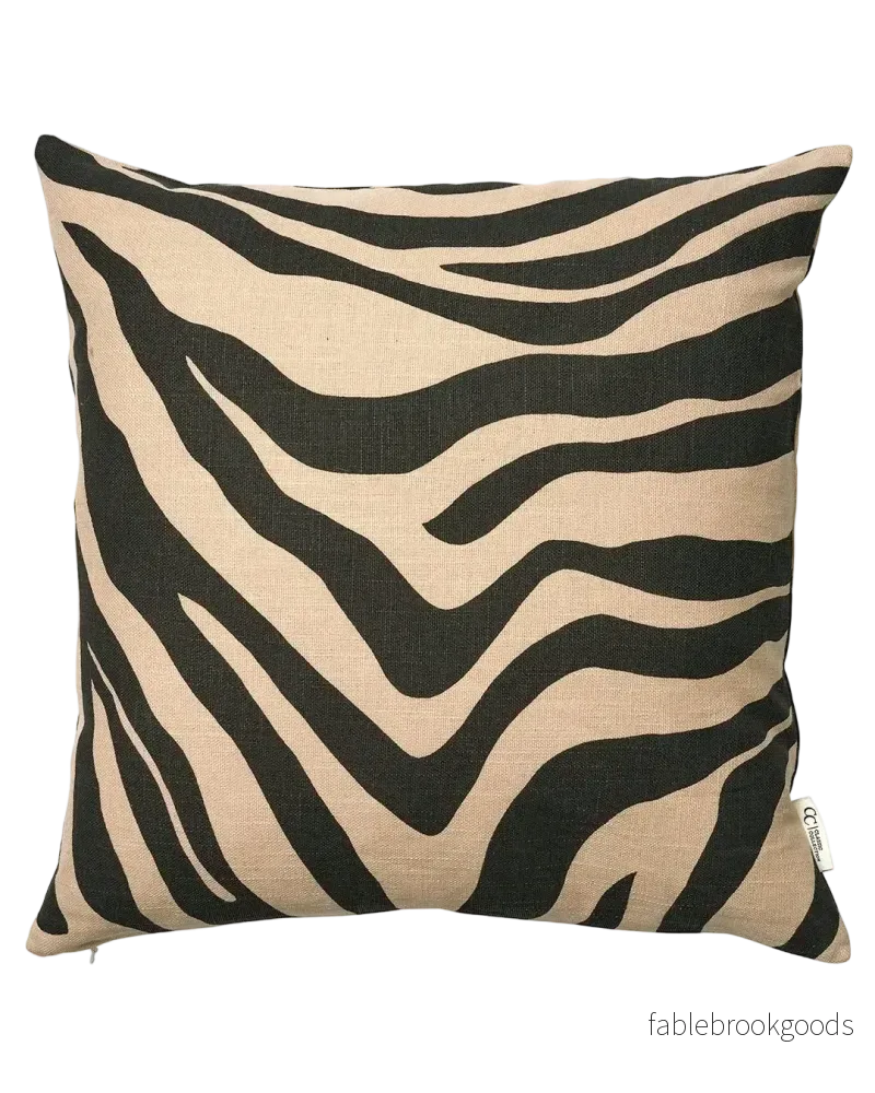 Kuddfodral Savannah Beige/Svart Kuddfodral Savannah Beige/Svart