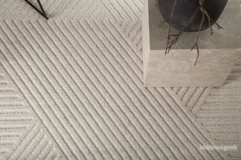 Aron matta, 340 x 240cm Vit | Venture Home