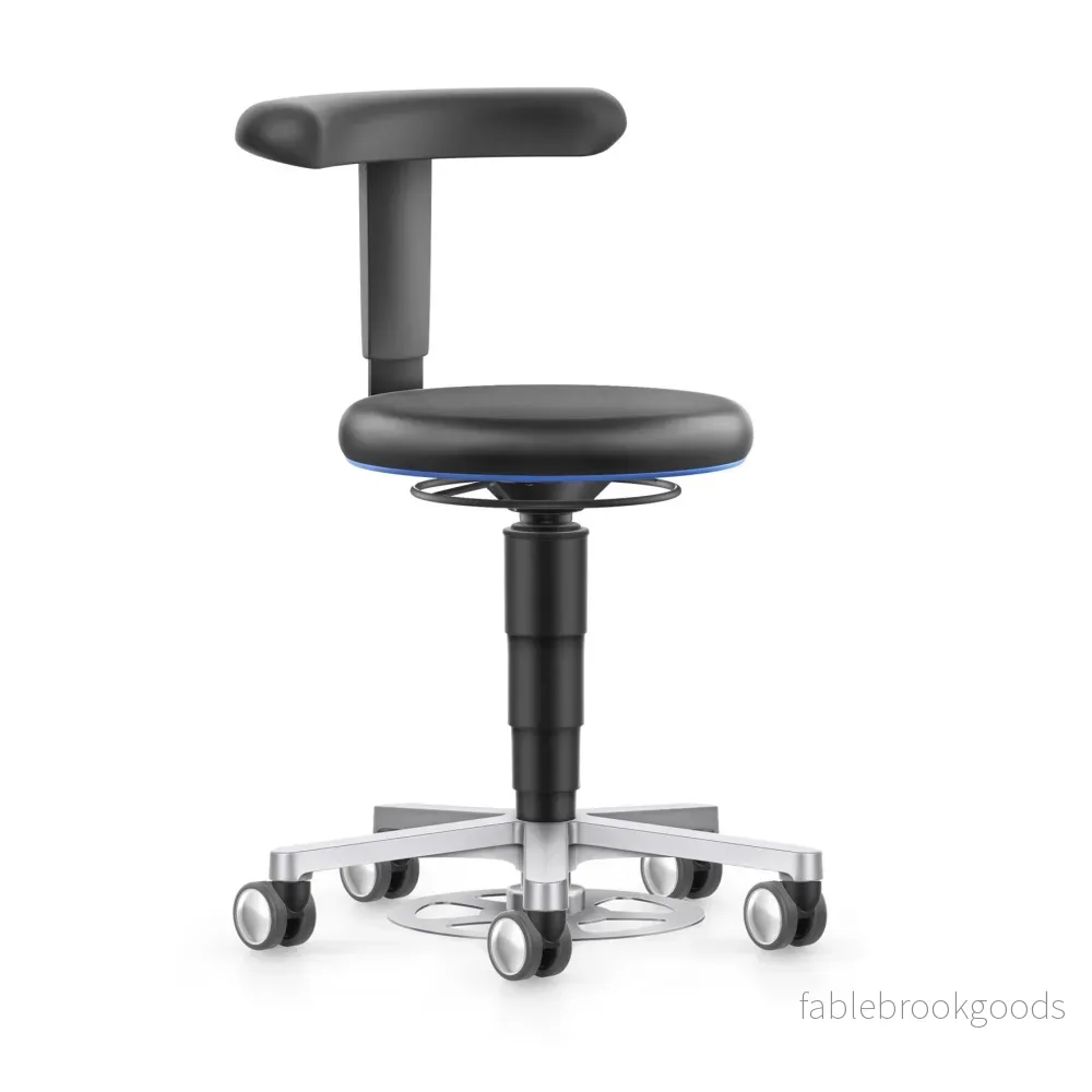 Stool arbetsstol, konstläder, fotreglage – justerbart ryggstöd Stool arbetsstol, konstläder, fotreglage – justerbart ryggstöd