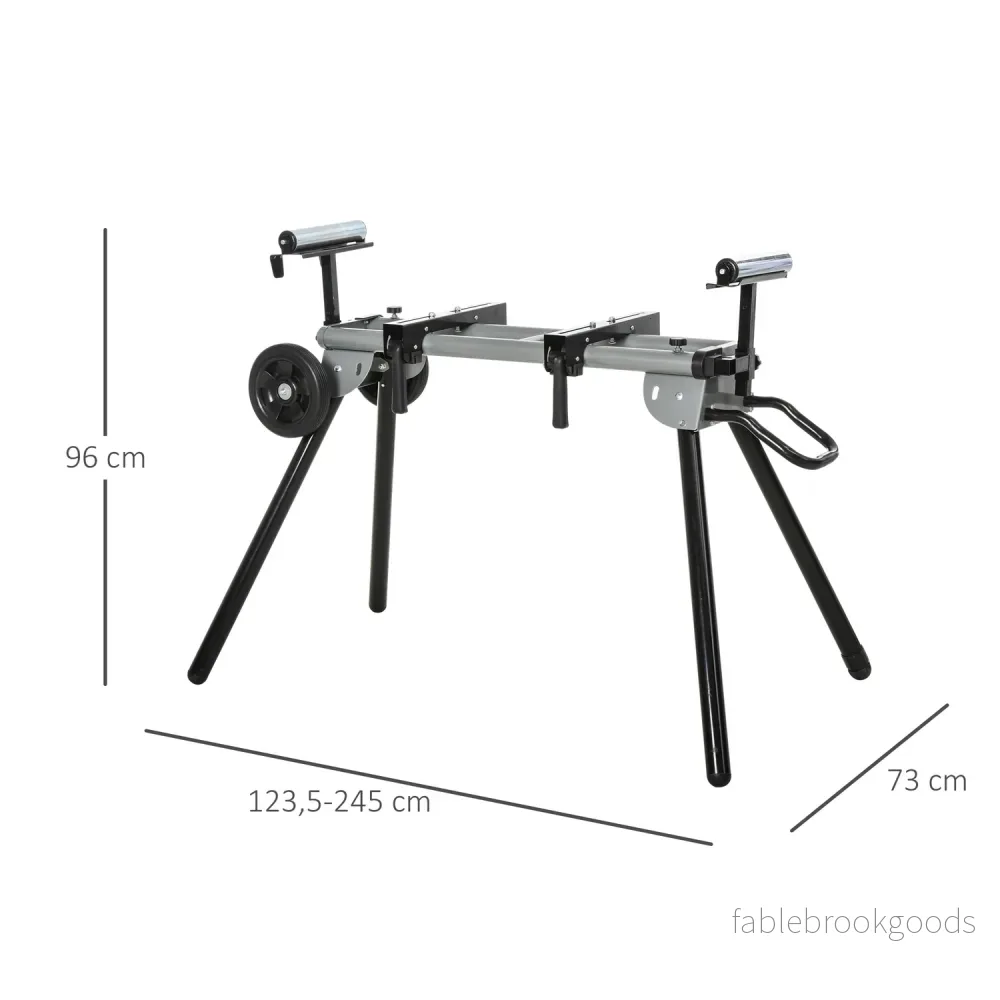 Korsskuren sågbasram med sidoförlängning, 123,5-245 cm - Bild 3