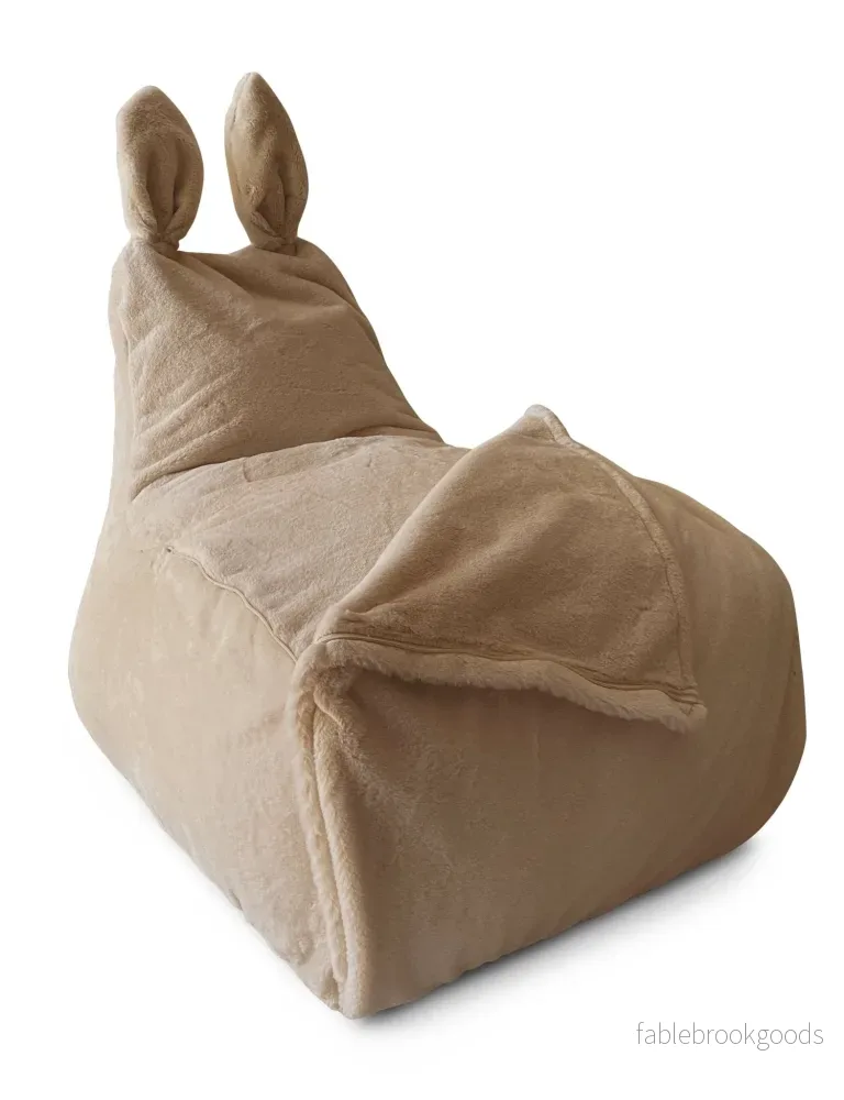 BUNNIE L Bean Bag, Fur BUNNIE L Bean Bag, Fur