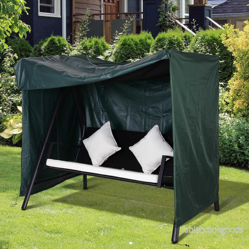 Vattentät Oxford Garden Swing Cover, UV-skydd, 177x114x152 Cm - Bild 2