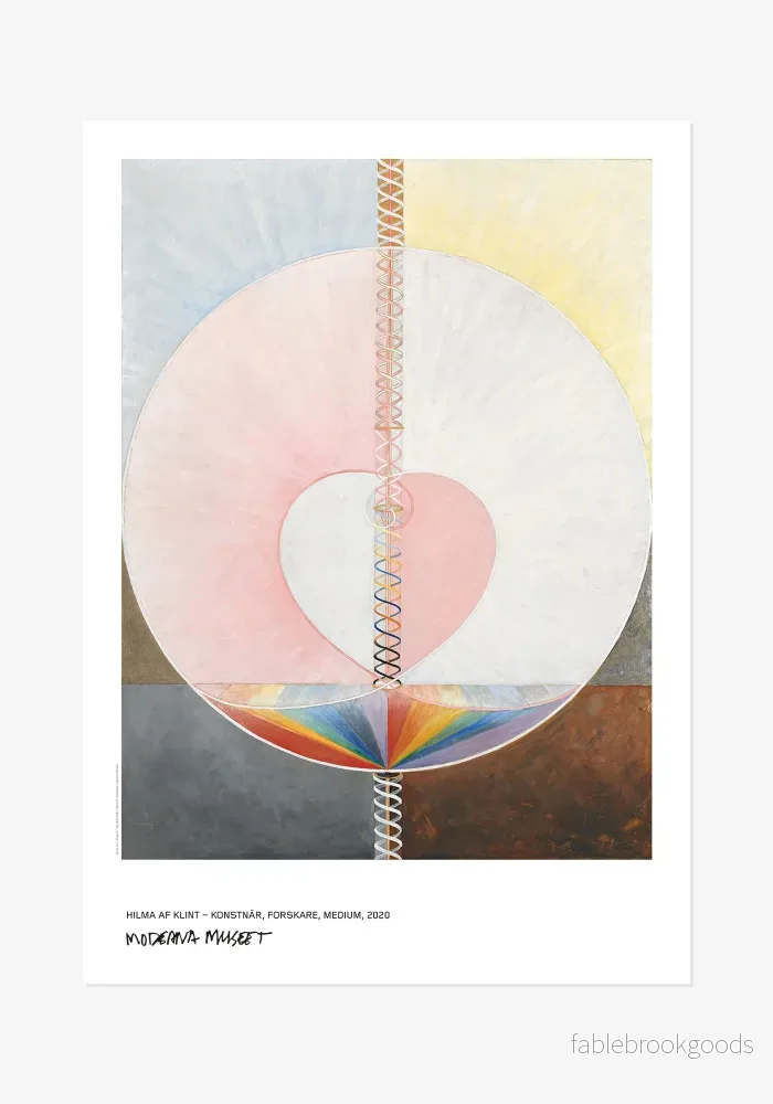 Poster: Hilma af Klint, Duvan, Nr 1 Poster: Hilma af Klint, Duvan, Nr 1