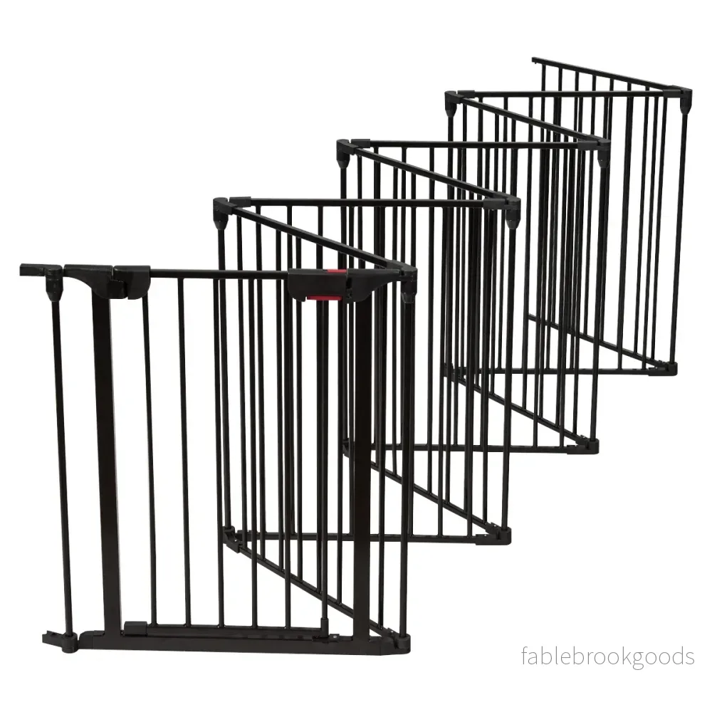 Elements – Playpen Dog Barrier – 8 500 x 75 cm – Svart - Bild 2