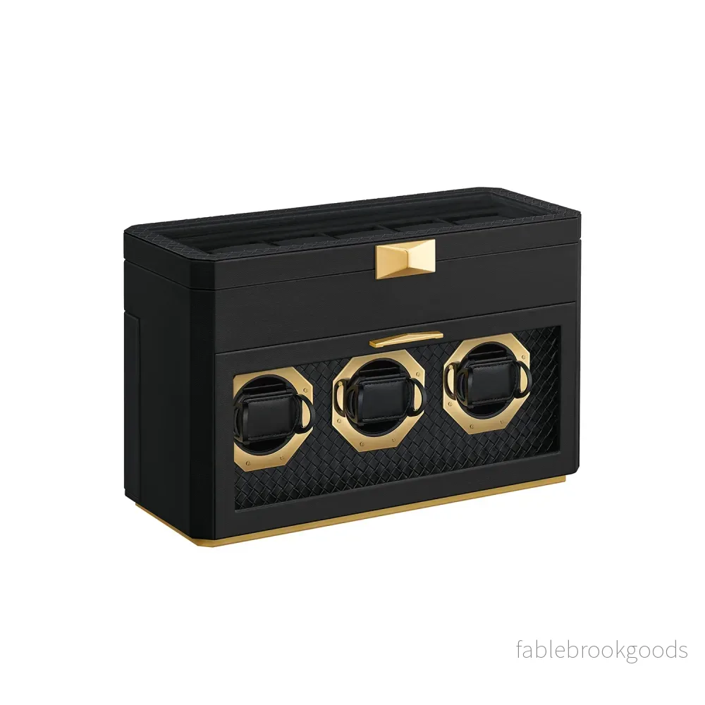 Klockbox – för 9 klockor – bläcksvart Klockbox – för 9 klockor – bläcksvart