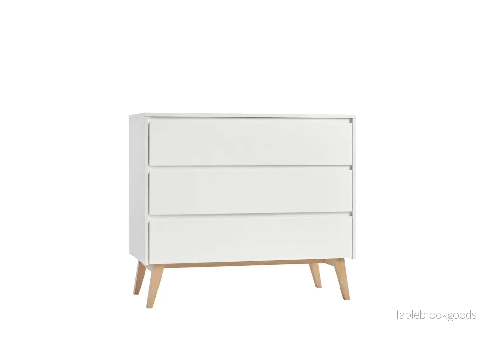 Sara 3-Chest of drawer White color Sara 3-Chest of drawer White color
