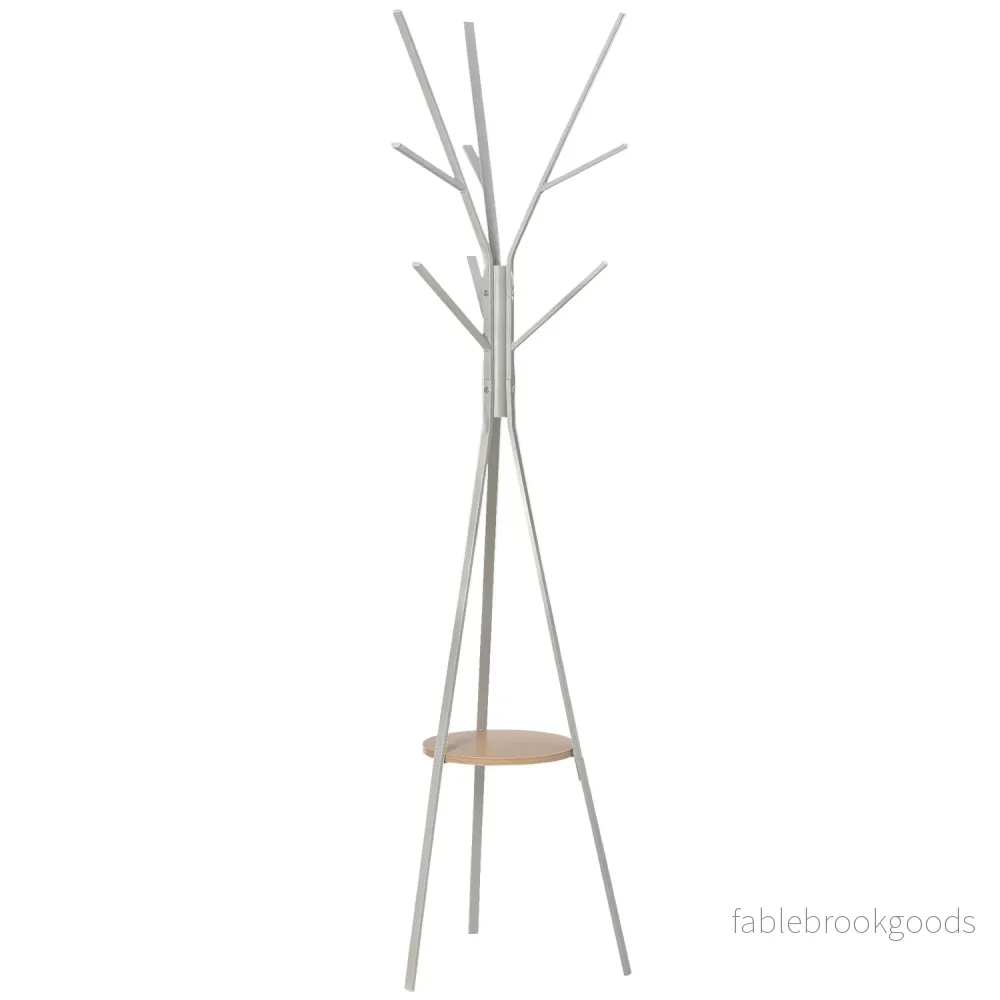 Vit metall klädstativ – Klädställ, 45x45x180 cm Vit metall klädstativ – Klädställ, 45x45x180 cm
