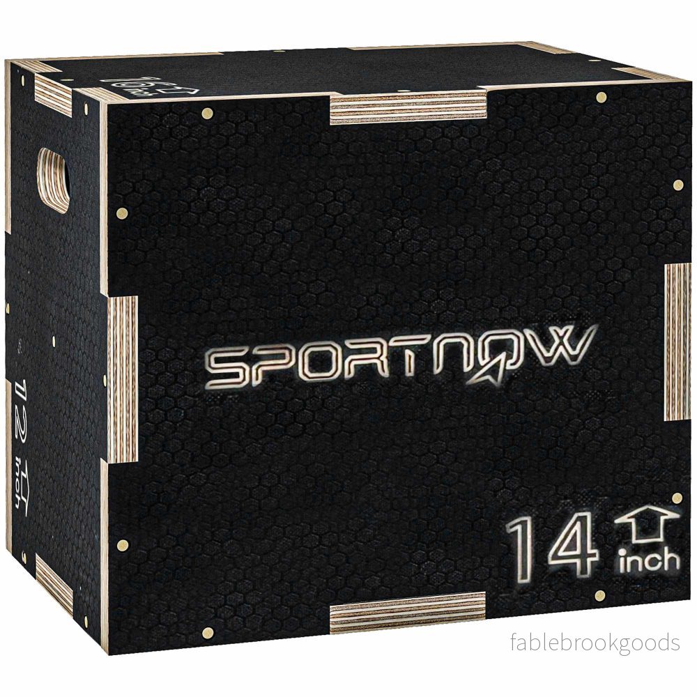 Plyobox, 3 höjder, 40,5x35,5x30,5 cm, svart, 120 kg kapacitet